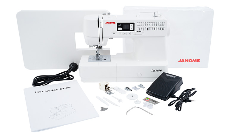 Janome DC2030 What's in the box